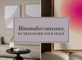 Canvas Paintings in Oak Frames