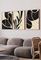 Black Gems Real Gold Set Of 3 Posters 50x70cm