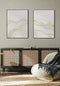 Creme Agate Real Gold Set Of 2 Posters 50x70cm