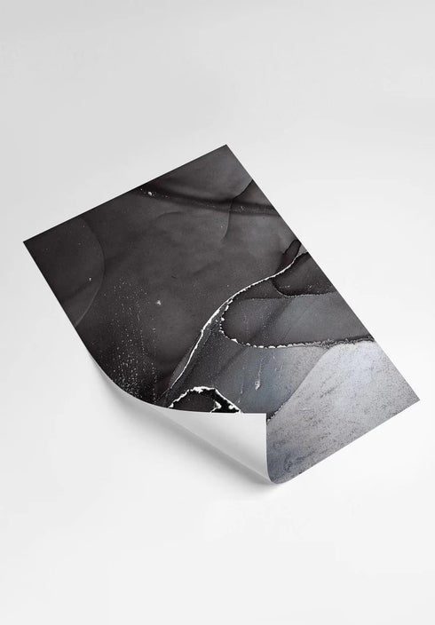 Silver Sparkle Real Silver Set Of 3 Posters 50x70cm