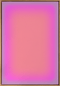 Pink Orange Square Gradient Canvas Floating Frame 70x100 cm