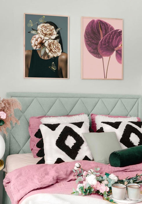 Flor de anturio Póster