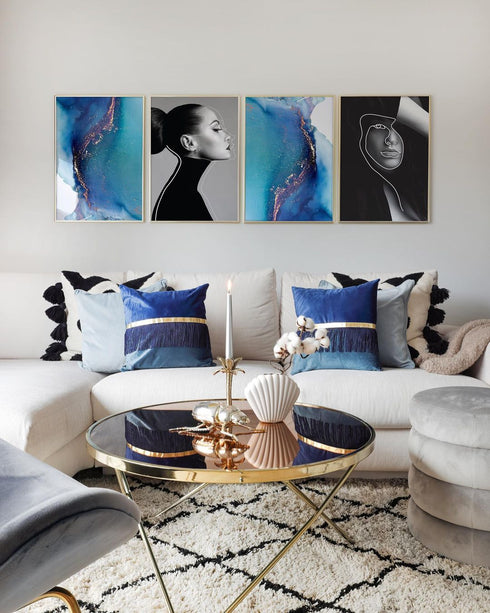 Modernes Portrait-Poster