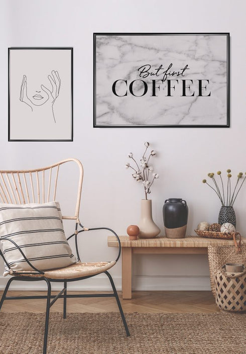 But First Coffee Poster 50x70cm