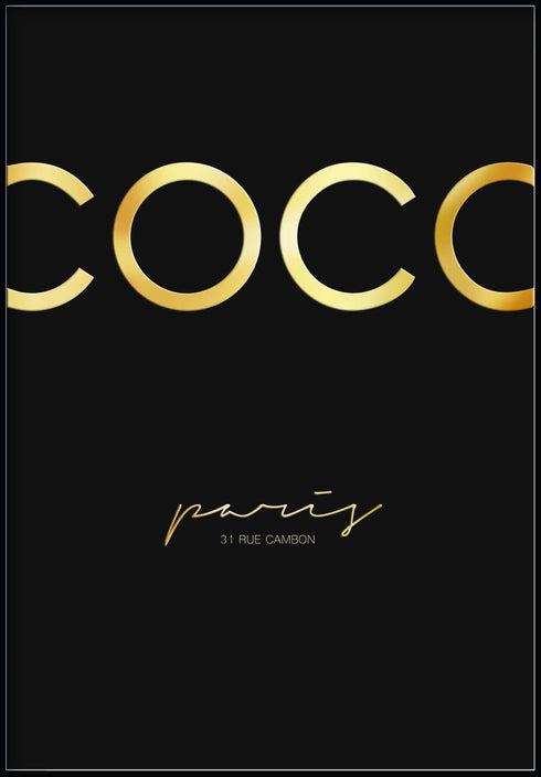 coco Paris poster