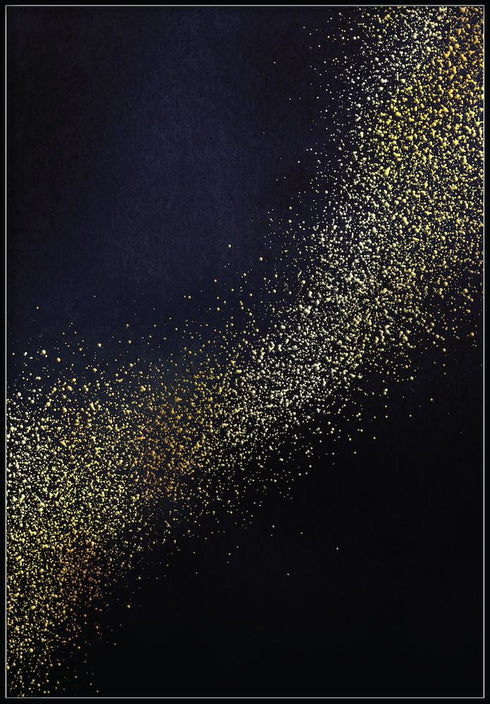 Poster in vero oro delle stelle della galassia