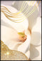 Magnolia doré véritable or Poster