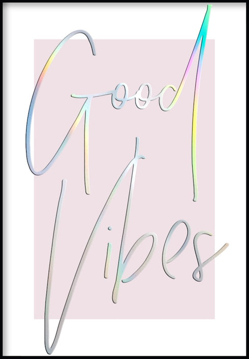 good vibes poster