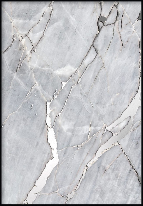grey marble poster