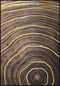 Wood Texture Real Gold Poster 50x70cm