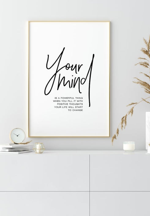 Your Mind Poster - GlamPosters.com